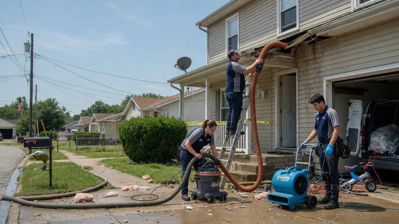 Water Damage Restoration in Tullos, LA near me